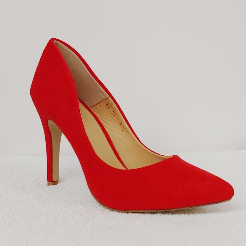 Flaming Red Heels
